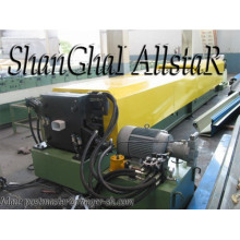 Aluminum/copper downspout roll forming machine, metal round downspout forming machine